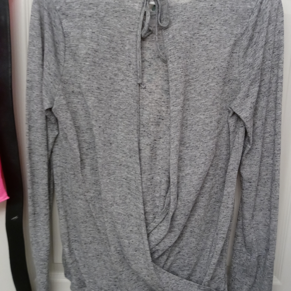 Open back Victoria secret long sleeve tee